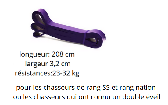 Pack Élastiques de Résistance "Shadow Bands"